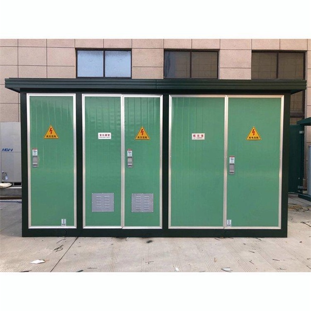 富蕴1600KVA欧式箱式变压器